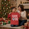 image:imageTstars Soccer TShirt for Kids  Game On Youth Tee Gift for Boys and Girls Who Love Playing or Watching the SportRed