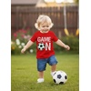 image:imageTstars Soccer TShirt for Kids  Game On Youth Tee Gift for Boys and Girls Who Love Playing or Watching the SportRed