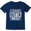 image:imageTstars Straight Outta Timeout Toddler TShirt Funny Preschool Outfit for Boys Girls Gift Idea for Kids and ToddlersNavy