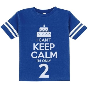 image:imageTstars Birthday Cake I Cant Keep Calm Im Only 2 Children Cute Toddler Jersey TShirtBlue