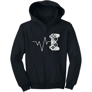 image:imageTstars Gamer Hoodie for Boys  Youth Gaming Pullover with Controller Graphic  Gift Idea for Kids and Teen GamersBlack