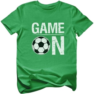 image:imageTstars Soccer TShirt for Kids  Game On Youth Tee Gift for Boys and Girls Who Love Playing or Watching the SportGreen