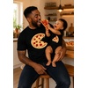 image:imageTstars Dad and Baby Matching Pizza Shirts  Funny Father amp Son Outfit Gift for Fathers Day Photos or Everyday WearDad Black  Baby Black
