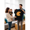 image:imageTstars Dad and Baby Matching Pizza Shirts  Funny Father amp Son Outfit Gift for Fathers Day Photos or Everyday WearDad Black  Baby Black