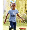 image:imageTstars Hoppy Easter Bunny TShirt for Toddlers amp Youth Kids  Funny Egg Hunt Tee for Boys and GirlsCalifornia Blue