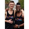image:imageTstars Pride Tank Top for Men  LGBTQ Rainbow Love Sleeveless Shirt Gay Equality Parade Festival GiftLove  Black