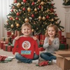 image:imageKids Paw Patrol Christmas Sweatshirt Skye Marshall Rubble Funny Ugly Sweater Style Holiday Pullover for Toddlers and KidsRed