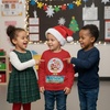 image:imageKids Paw Patrol Christmas Sweatshirt Skye Marshall Rubble Funny Ugly Sweater Style Holiday Pullover for Toddlers and KidsRed