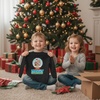 image:imageKids Paw Patrol Christmas Sweatshirt Skye Marshall Rubble Funny Ugly Sweater Style Holiday Pullover for Toddlers and KidsSnowglobe  Black
