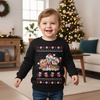 image:imageKids Paw Patrol Christmas Sweatshirt Skye Marshall Rubble Funny Ugly Sweater Style Holiday Pullover for Toddlers and KidsTeam  Black
