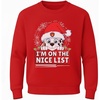 image:imageKids Paw Patrol Christmas Sweatshirt Skye Marshall Rubble Funny Ugly Sweater Style Holiday Pullover for Toddlers and KidsNice List  Red