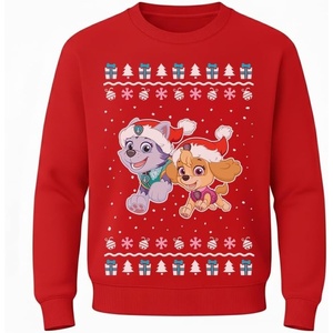 image:imageKids Paw Patrol Christmas Sweatshirt Skye Marshall Rubble Funny Ugly Sweater Style Holiday Pullover for Toddlers and KidsSkye Everest  Red