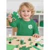 image:imageTstars Boys St Patricks Day Shirt  Construction Trucks Design Lucky Clover Toddler Kids Long Sleeve TeeLucky P  Green