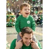 image:imageTstars Boys St Patricks Day Shirt  Construction Trucks Design Lucky Clover Toddler Kids Long Sleeve TeeLucky P  Green