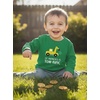 image:imageTstars Boys St Patricks Day Shirt  Construction Trucks Design Lucky Clover Toddler Kids Long Sleeve TeeTowrific  Green