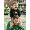 image:imageTstars Boys St Patricks Day Shirt  Construction Trucks Design Lucky Clover Toddler Kids Long Sleeve TeeTruck  Black