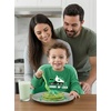 image:imageTstars Boys St Patricks Day Shirt  Construction Trucks Design Lucky Clover Toddler Kids Long Sleeve TeeTruck  Green
