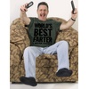 image:imageTstars Worlds Best Farter I Mean Father Shirt from Daughter Son Funny Grandpa TShirt for MenI Mean  Heather Military Green