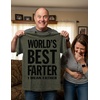 image:imageTstars Worlds Best Farter I Mean Father Shirt from Daughter Son Funny Grandpa TShirt for MenI Mean  Heather Military Green