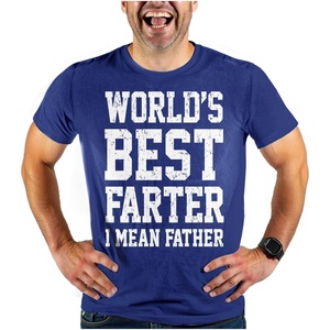 image:imageTstars Worlds Best Farter I Mean Father Shirt from Daughter Son Funny Grandpa TShirt for MenWorld Best  Blue