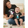 image:imageTstars Mama Saur amp Baby Saur Mommy and Me Matching Shirts  Funny Gift for Baby Shower or Mothers DayMom Black  Baby Black