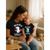 image:imageTstars Mama Saur amp Baby Saur Mommy and Me Matching Shirts  Funny Gift for Baby Shower or Mothers DayMom Black  Baby Black