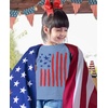 image:imageTstars 4th of July Toddler Shirt Kids Patriotic Tee USA American Flag Independence Day Outfit for Boys GirlsColor Flag  California Blue