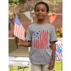 image:imageTstars 4th of July Toddler Shirt Kids Patriotic Tee USA American Flag Independence Day Outfit for Boys GirlsColor Flag  Gray