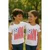 image:imageTstars 4th of July Toddler Shirt Kids Patriotic Tee USA American Flag Independence Day Outfit for Boys GirlsColor Flag  White