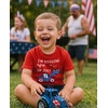 image:imageTstars 4th of July Toddler Shirt Kids Patriotic Tee USA American Flag Independence Day Outfit for Boys GirlsTractor  Red