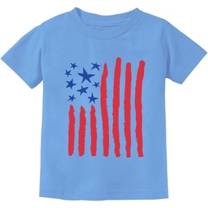 image:imageTstars 4th of July Toddler Shirt Kids Patriotic Tee USA American Flag Independence Day Outfit for Boys GirlsColor Flag  California Blue