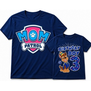 image:imageMom and Son Matching Shirts Mom Patrol Size L amp 3rd Birthday Boy Size 3T Chase Paw Patrol Bundle for Birthday Party Outfits