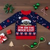 image:imageIm On The Nice List Paw Patrol Chase Toddler Ugly Christmas Sweater Holiday Pullover for Toddler for Boys and GirlsChase  Multicolor