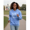image:imageTstars Faith Over Fear Hoodie for Women and Teen Girls Christians Graphic Hoodies Religious Gift BelieversCalifornia Blue