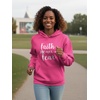 image:imageTstars Faith Over Fear Hoodie for Women and Teen Girls Christians Graphic Hoodies Religious Gift BelieversPink