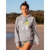 image:imageTstars I Love Pineapples  Best Gift for Pineapple Lovers Women Hoodie Large Gray