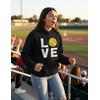 image:imageTstars Love Softball Hoodie for Teen Girls and Women Gift Idea Players Coaches Fans Game Day ApparelBlack
