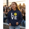 image:imageTstars Love Softball Hoodie for Teen Girls and Women Gift Idea Players Coaches Fans Game Day ApparelBlue