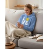 image:imageTstars Love Softball Hoodie for Teen Girls and Women Gift Idea Players Coaches Fans Game Day ApparelCalifornia Blue
