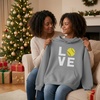 image:imageTstars Love Softball Hoodie for Teen Girls and Women Gift Idea Players Coaches Fans Game Day ApparelGray