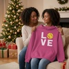 image:imageTstars Love Softball Hoodie for Teen Girls and Women Gift Idea Players Coaches Fans Game Day ApparelPink