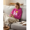 image:imageTstars Love Softball Hoodie for Teen Girls and Women Gift Idea Players Coaches Fans Game Day ApparelPink