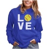 image:imageTstars Love Softball Hoodie for Teen Girls and Women Gift Idea Players Coaches Fans Game Day ApparelRoyal