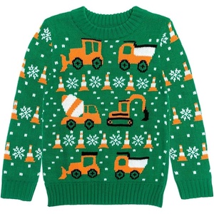 image:imageIm On The Nice List Paw Patrol Chase Toddler Ugly Christmas Sweater Holiday Pullover for Toddler for Boys and GirlsConstruction  Multicolor