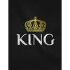 image:imageTstars King Queen Princess Family Matching TShirts Husband Wife amp Girl Valentines DayQueen Black  King Black  Princess Black