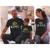 image:imageTstars King Queen Princess Family Matching TShirts Husband Wife amp Girl Valentines DayQueen Black  King Black  Princess Black