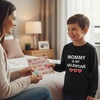 image:imageTstars Mommy is My Valentine Kids Long Sleeve Shirt  Cute Valentines Day Tee for Toddlers and Youth Boys amp GirlsBlack