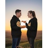 image:imageTstars The Missing Piece Pizza Matching Hoodies for Couples His and Hers Hoodie Set Mens Black LargeWomen Black Large