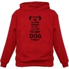 image:imageTstars Leave Me Alone Im Only Talking to My Dog Today Gift for Dog Lover HoodieRed