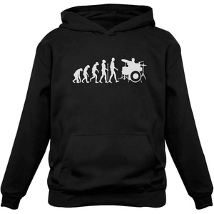 image:imageTstars  Funny Drums Humor Gift Idea  Drummer Evolution HoodieBlack